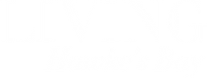 Living Hawke's Bay white transparent logo